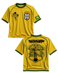 “Prevail worldwide” Brazil soccer jersey