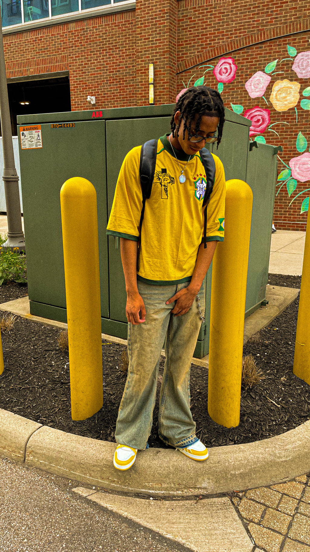 “Prevail worldwide” Brazil soccer jersey